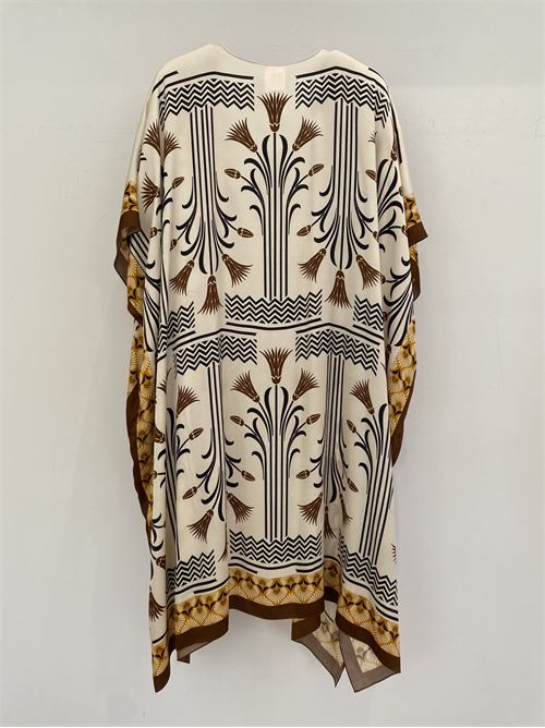 Printed satin dressing gown MAXMARA LEISURE | 2336910438600001